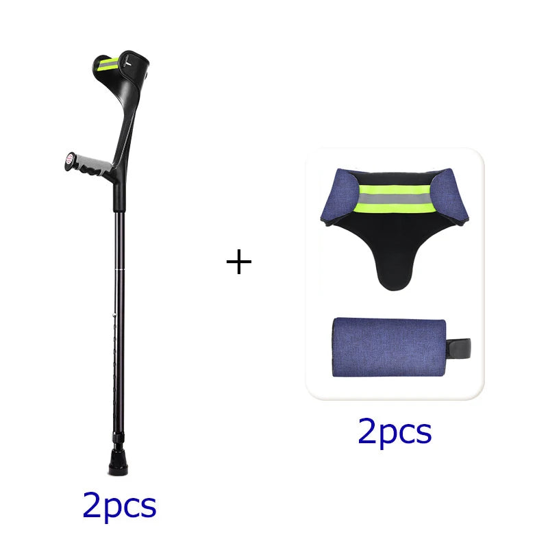 Adult Forearm Crutches (Pair) Walking Aids