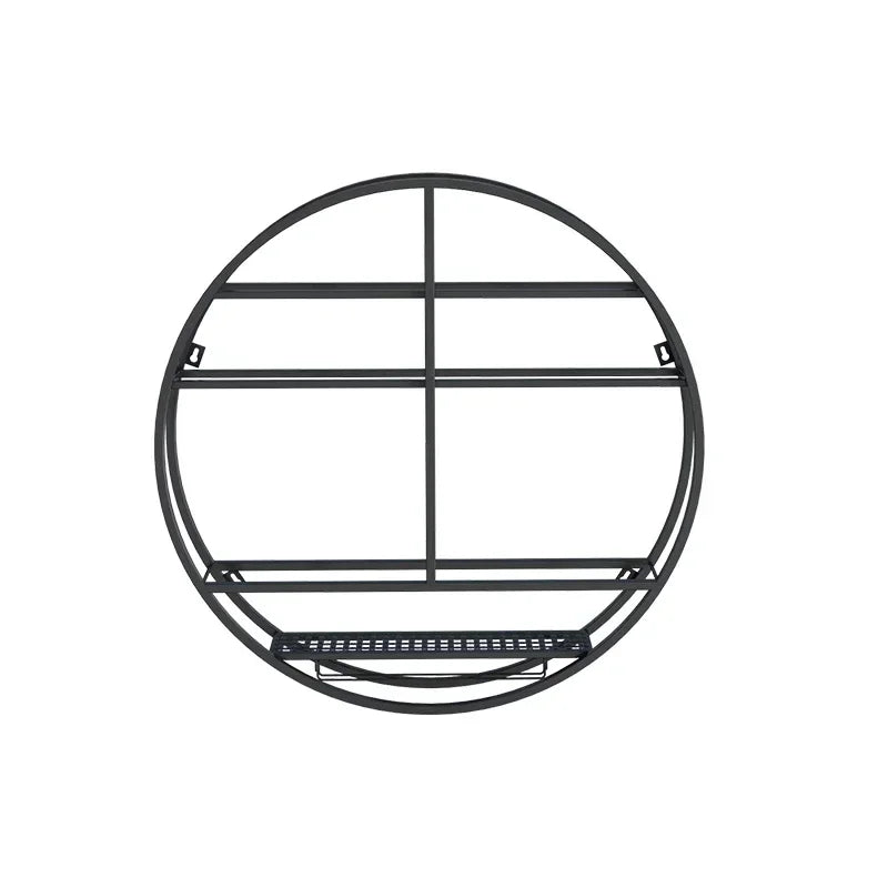 Wine Display Rack Wall Mounted Iron