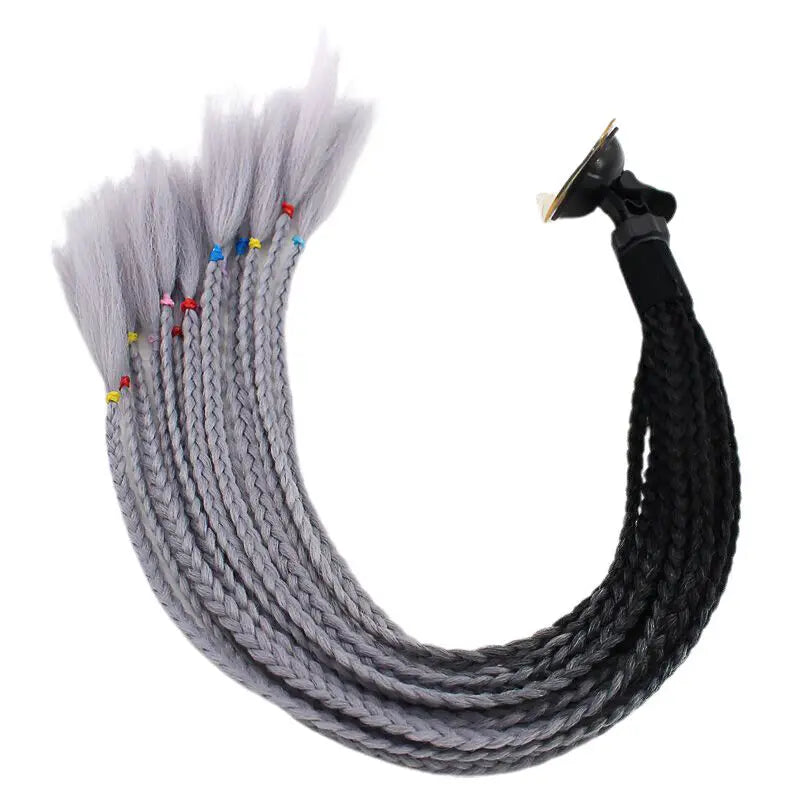 1pc Women Ponytail Helmet Braid