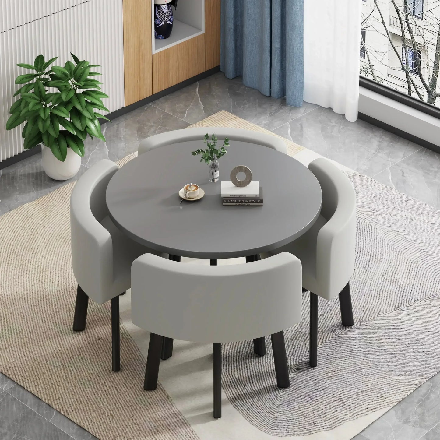 Dining Set Round Table