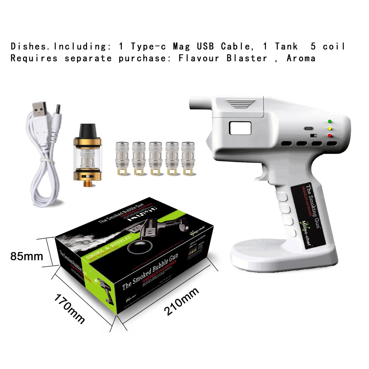 Smoke Gun Cocktail Herb Extract Essential Oil Smoker