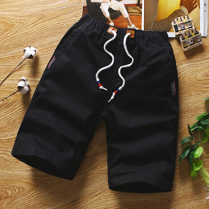 Mens Cotton Bermuda Shorts Soft Touch