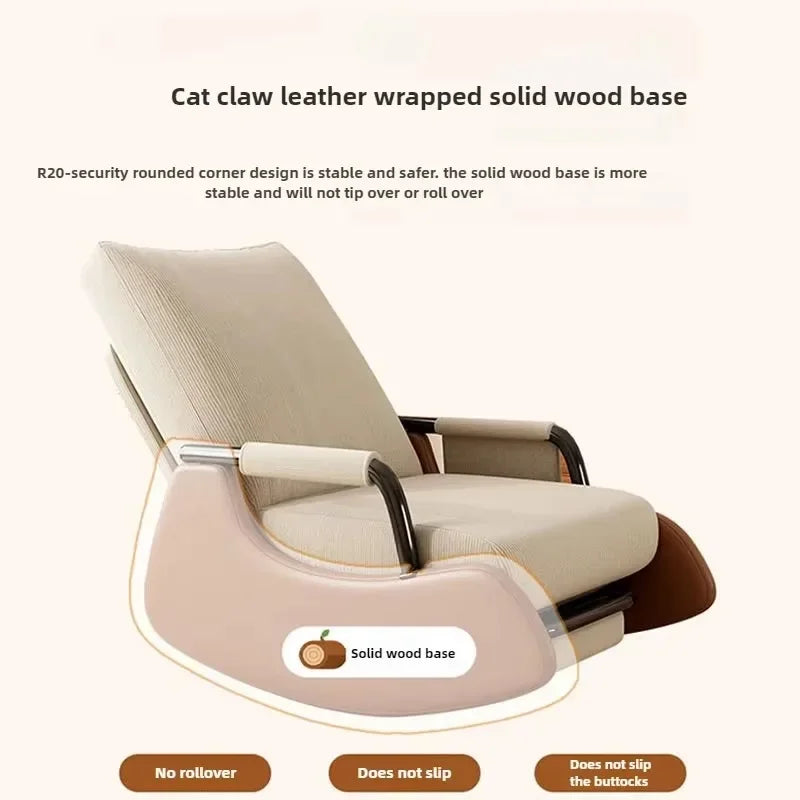 Nordic Style Rocking Reclining Chair