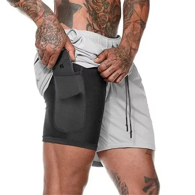 Sportswear 2 In1Compression Shorts