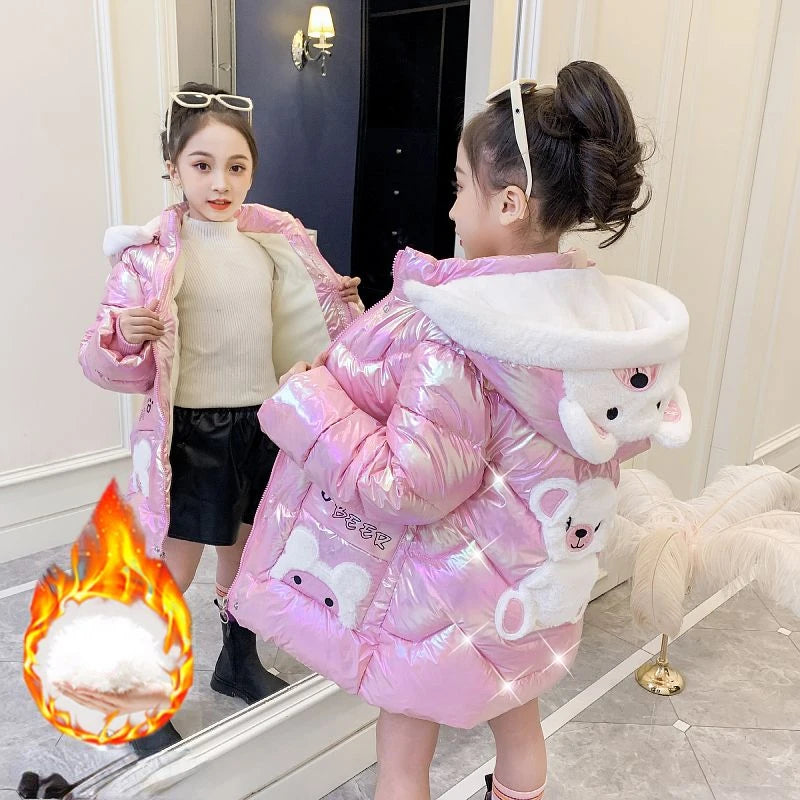 Children's Fashion Down Cotton Coat