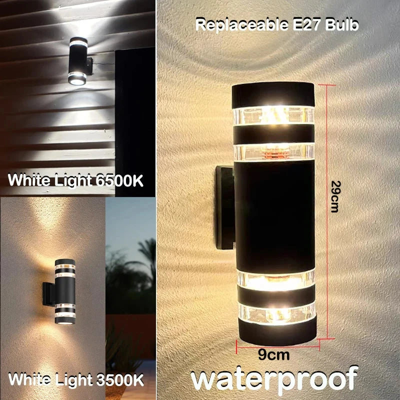 LED Outdoor Wall Sconce Waterproof