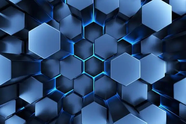3D Abstract Geometric Background Wallpaper