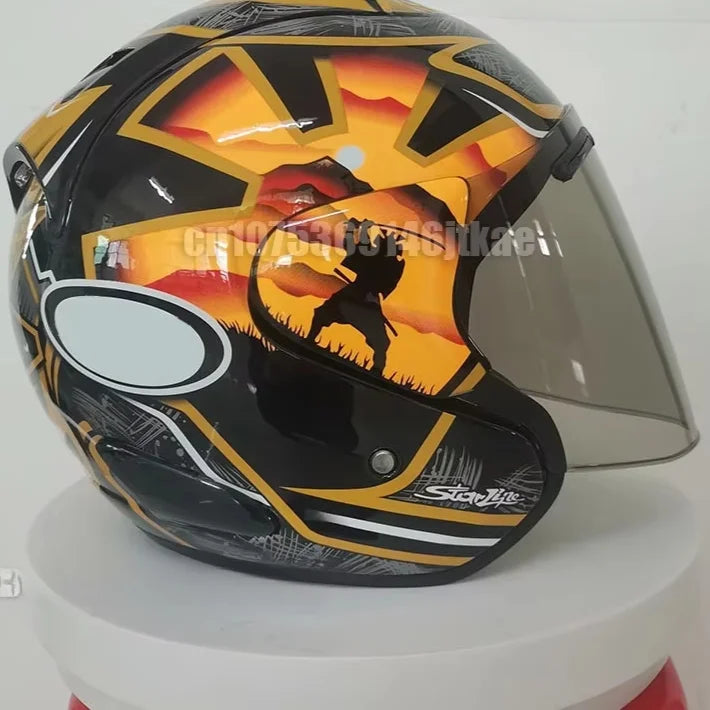 Samurai Half Helmet Off-Road Racing