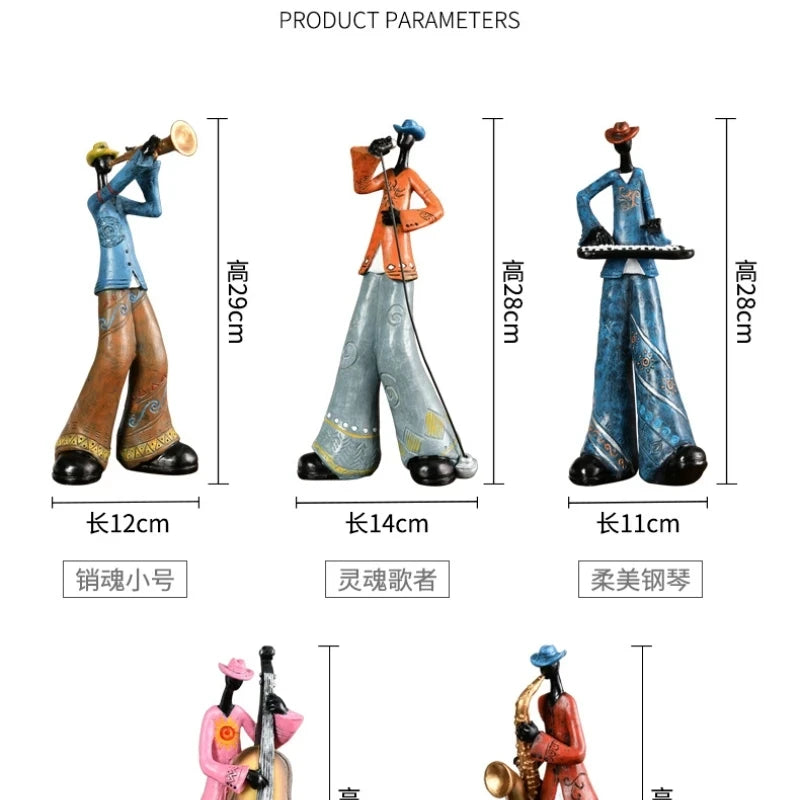 Creative Band Decor Nordic Arts and Crafts Sculptures
