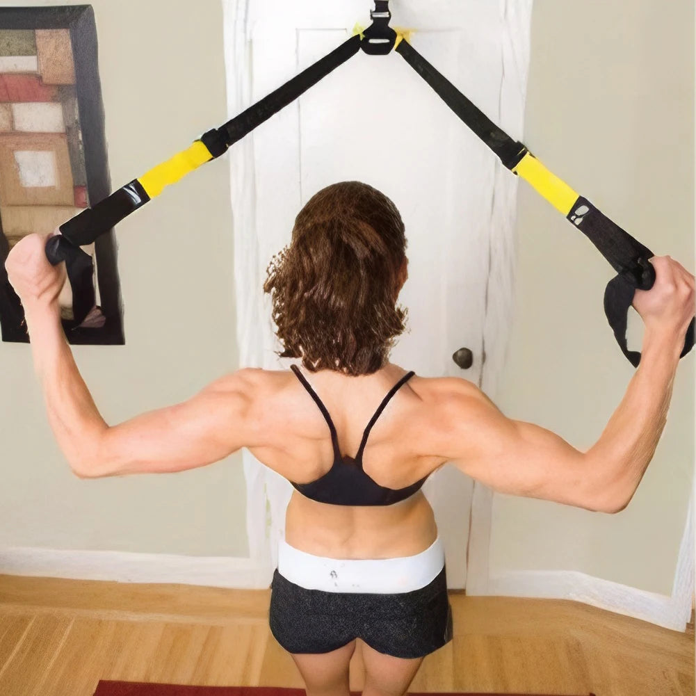 Multi-Function Bodyweight Resistance Bands for Full Body Workout