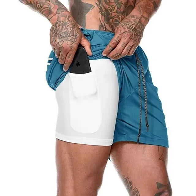 Sportswear 2 In1Compression Shorts