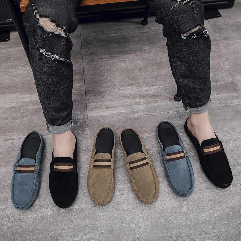 Lightweight Breathable Casual Half Slippers for Men