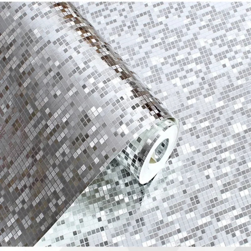 Waterproof Luxury Metallic Glitter Foil Wall Paper