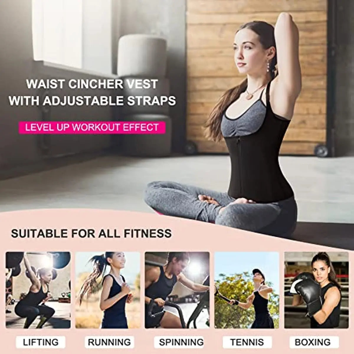 Women Waist Trainer Corset Slimming Belt