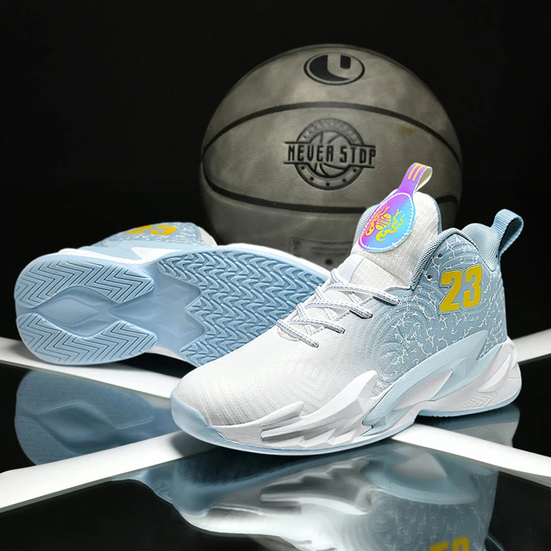 Men Basketball Shoes Breathable Non Slip