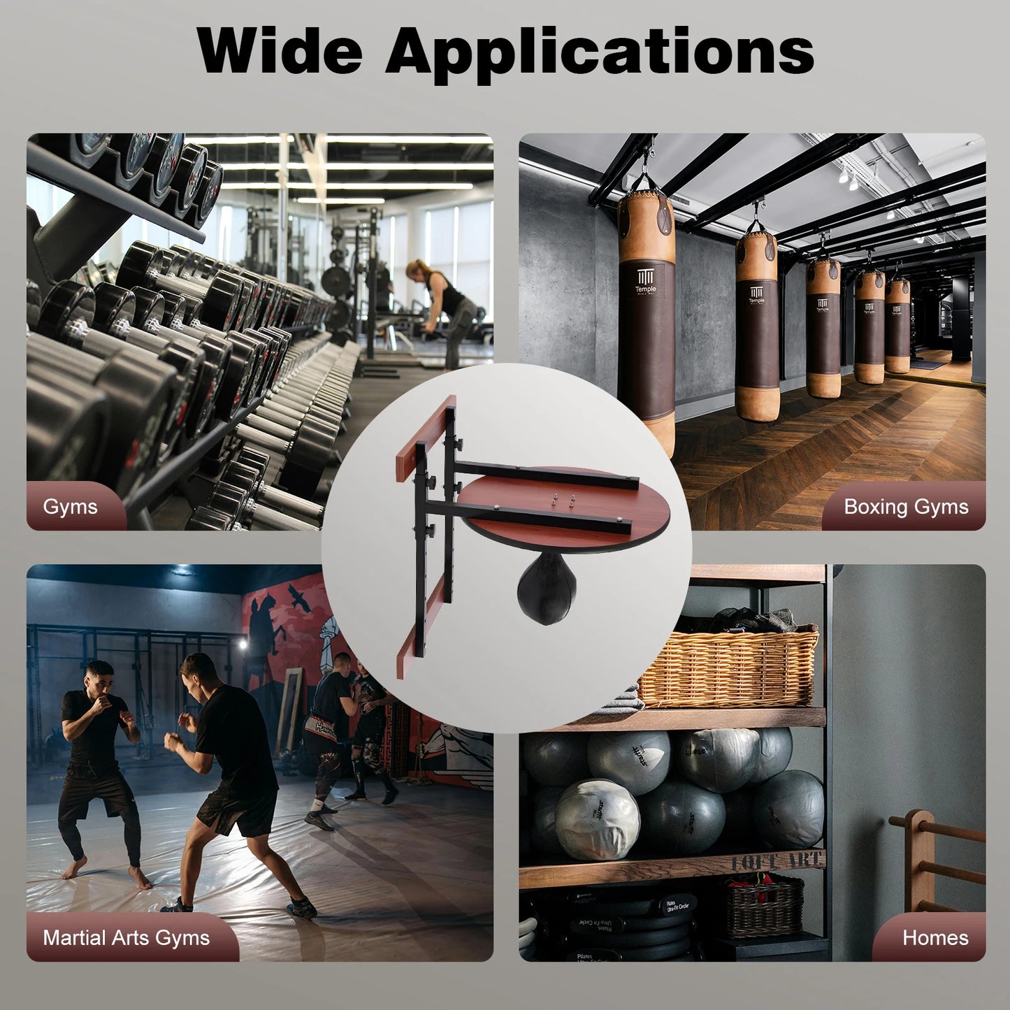 Heavy Duty Wall Mounted Speed Bag