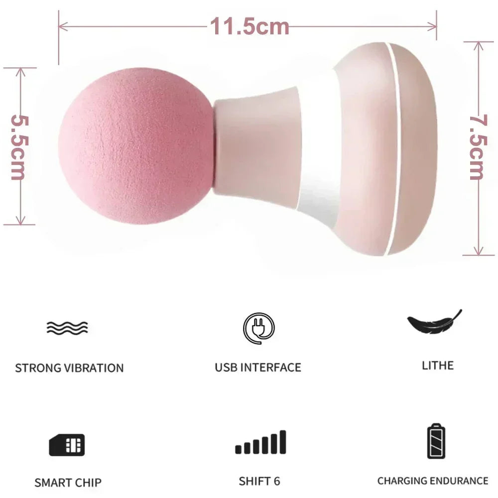 Handheld Muscle Mini Massage Gun with 6 Adjustment Modes