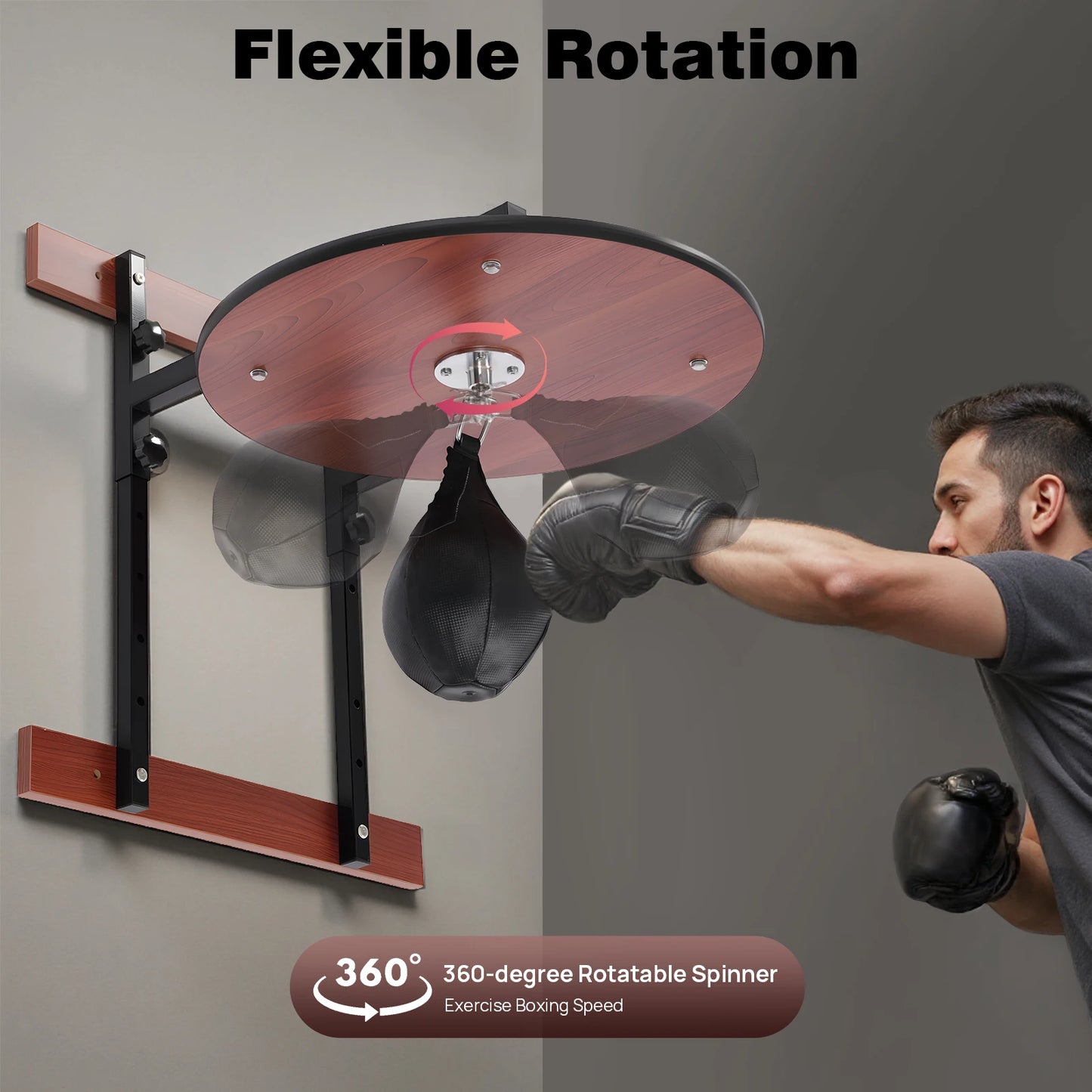Heavy Duty Wall Mounted Speed Bag