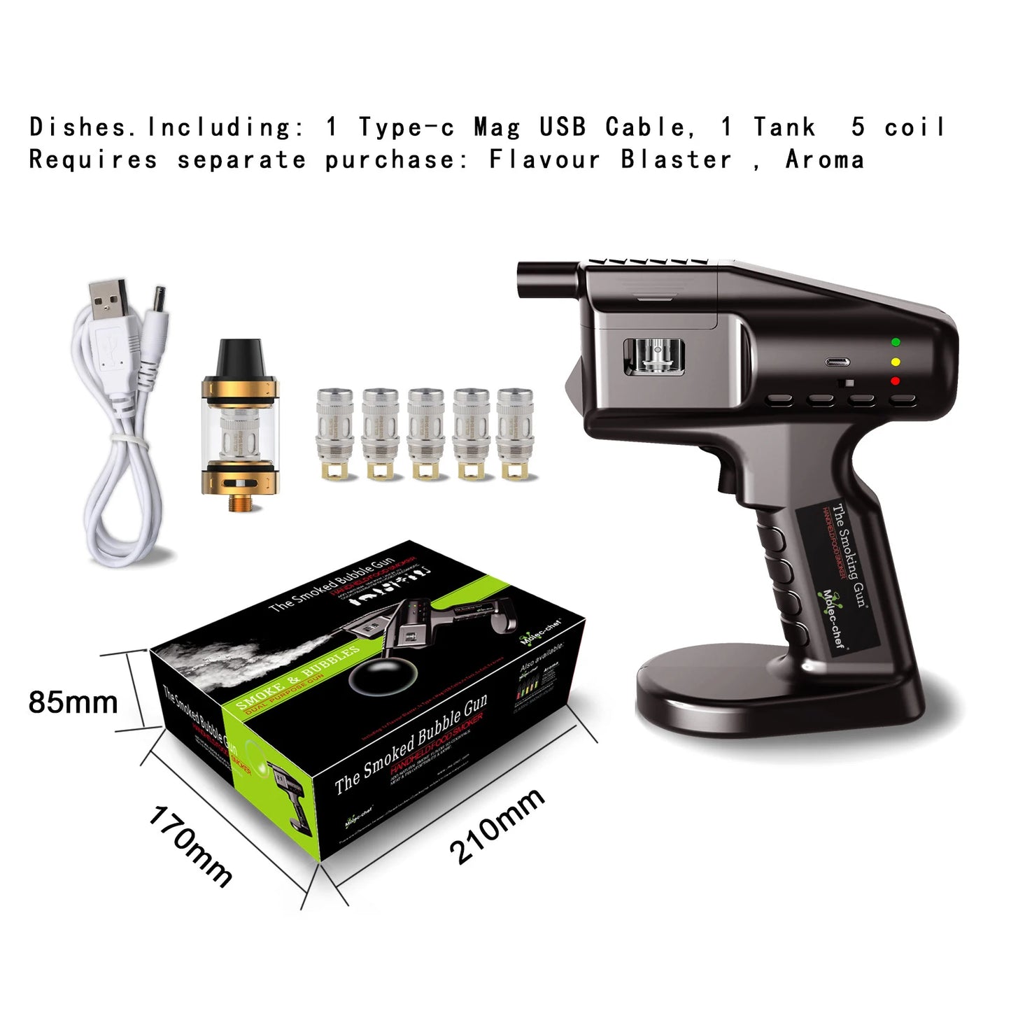 Smoke Gun Cocktail Herb Extract Essential Oil Smoker