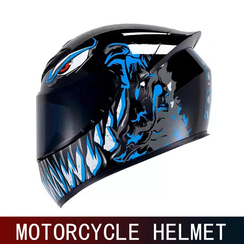 Sunshade Retro Full Racing Helmet