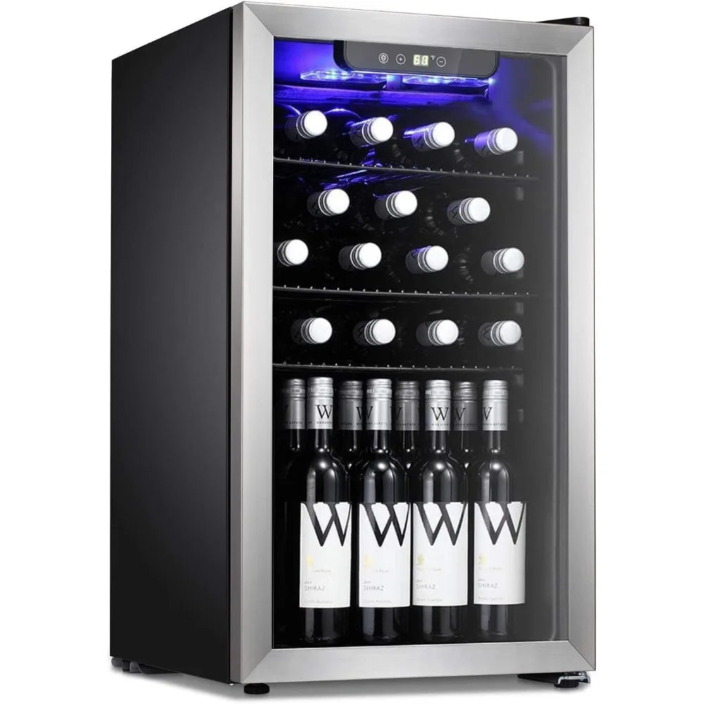 26 Bottle Wine Cooler/Cabinet Beverage Refrigerator