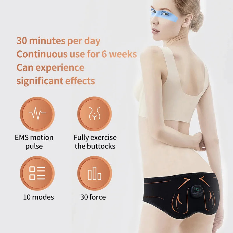 EMS Muscle Stimulator Electric Buttocks Massager Muscle Toner