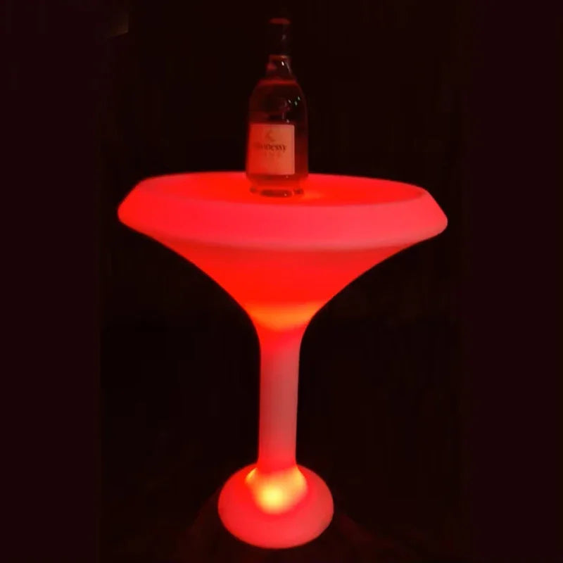 LED Beer Cooler Cocktail Table