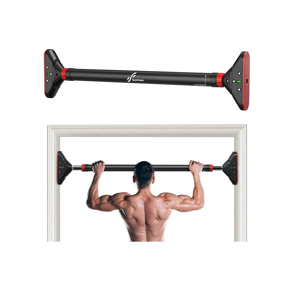 Indoor Home Pull Up Bar Adjustable Width Max 440lbs