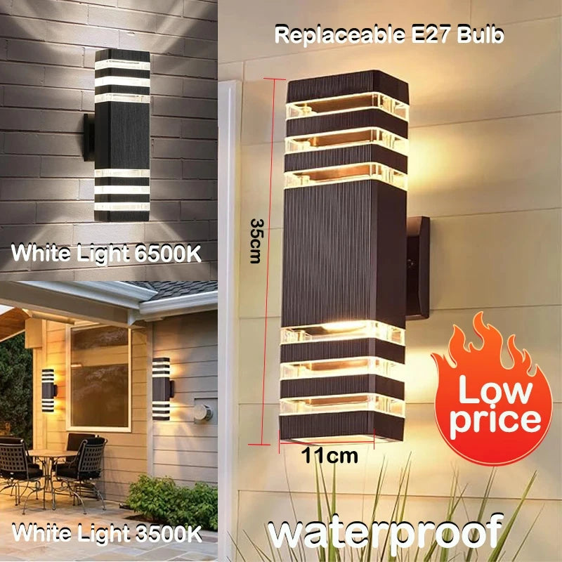 LED Outdoor Wall Sconce Waterproof