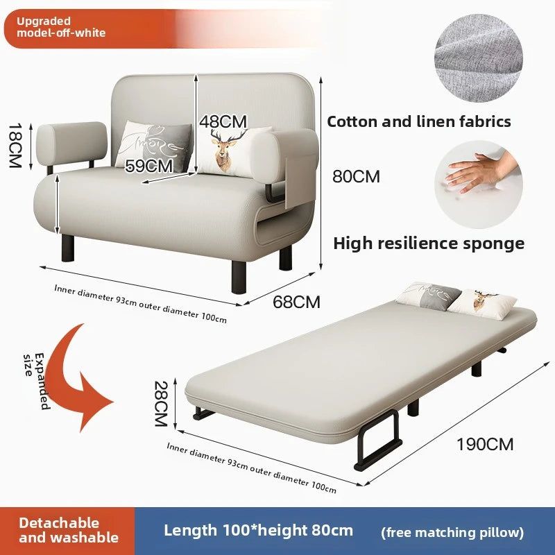 Sofa Bed Folding Dual-Purpose Small Apartment