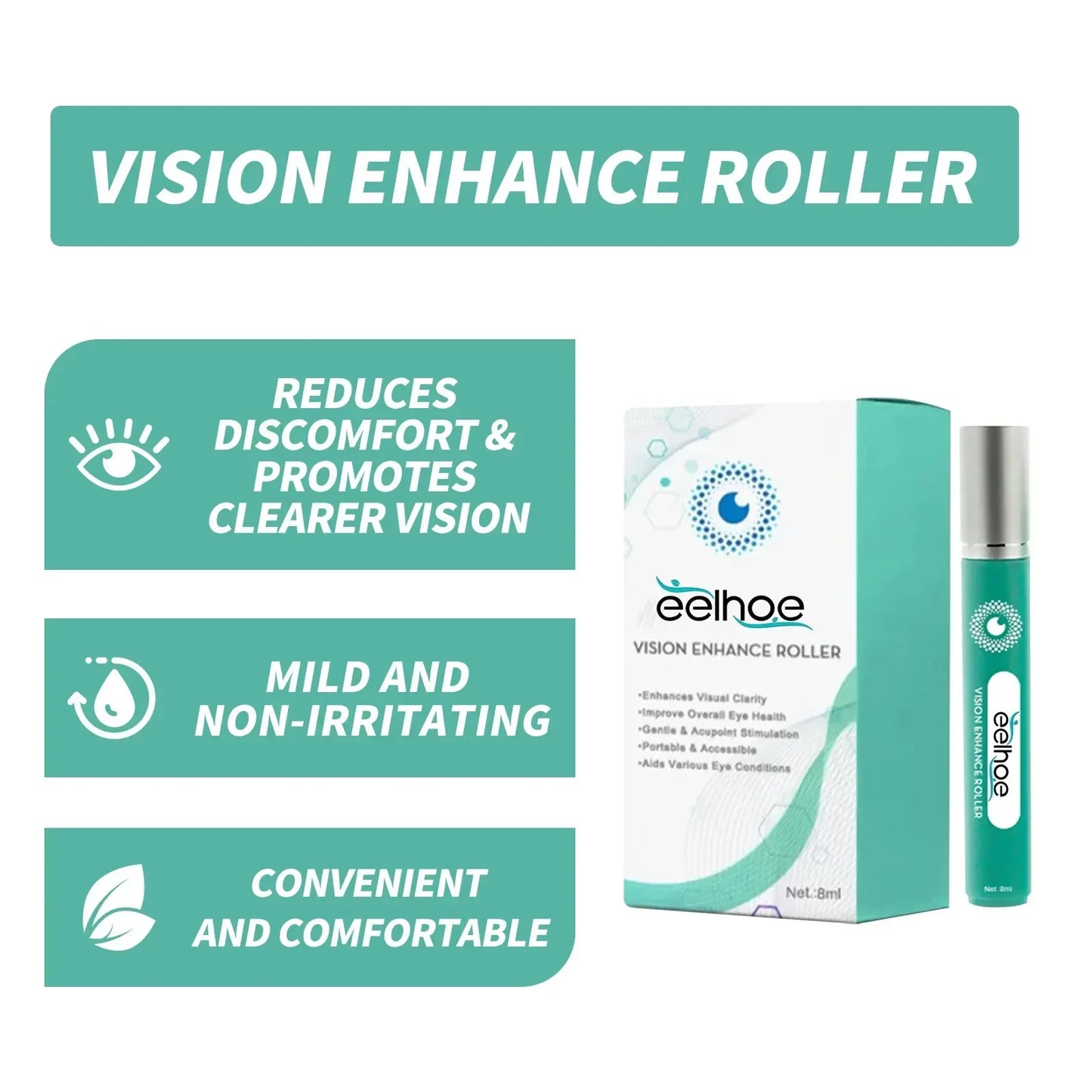Vision Enhance Roller Promotes Clearer Eyesight