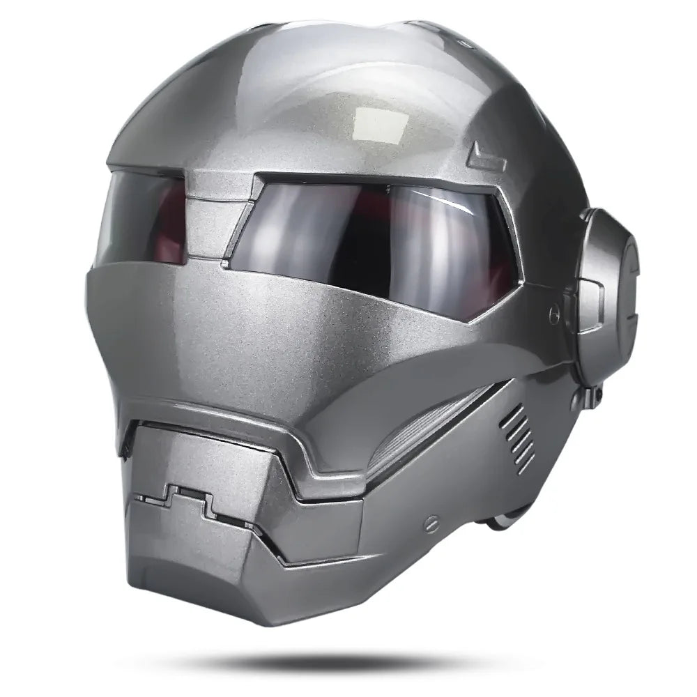Iron Man Art Flip-up Safety Helmet Accessories