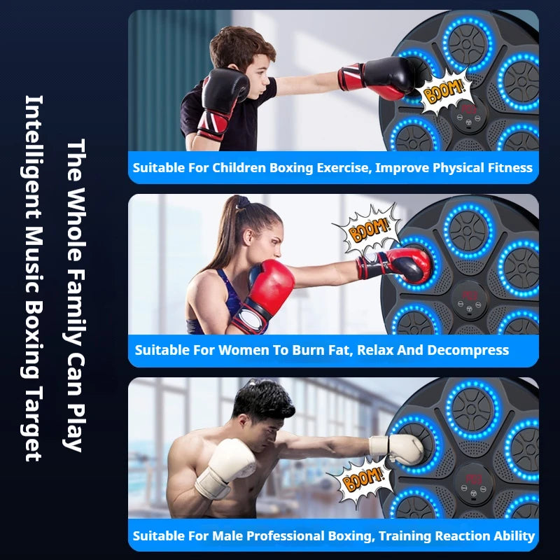 Music Boxing Machine Smart Bluetooth Wall Mounted