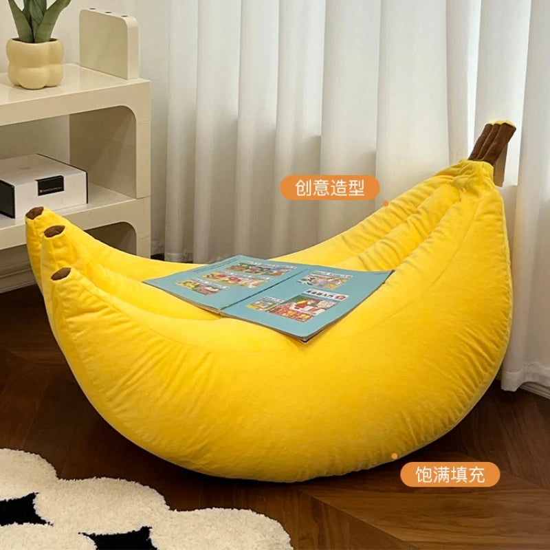 Creative Banana Shape Tatami Lounge Chair