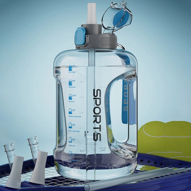 1700ML/2500ML/3800ML Fitness Drinking Bottle Large Capacity