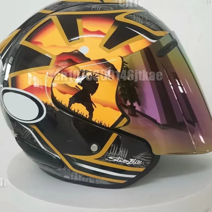 Samurai Half Helmet Off-Road Racing