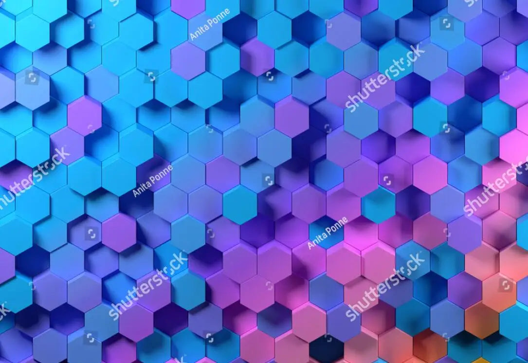 3D Abstract Geometric Background Wallpaper