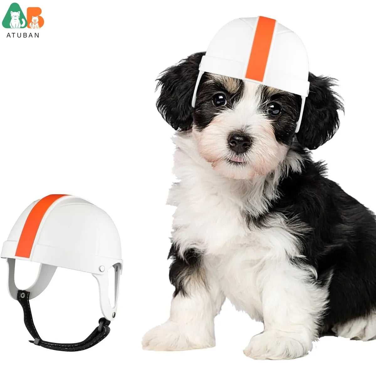 Safety Helmet with Ear Holes for Small Dogs