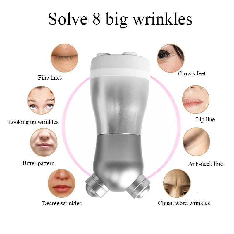 Professional Electroporator Radio Vibrating Facial Massager
