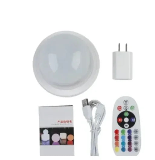 110CM LED Illuminated Round Cocktail Table