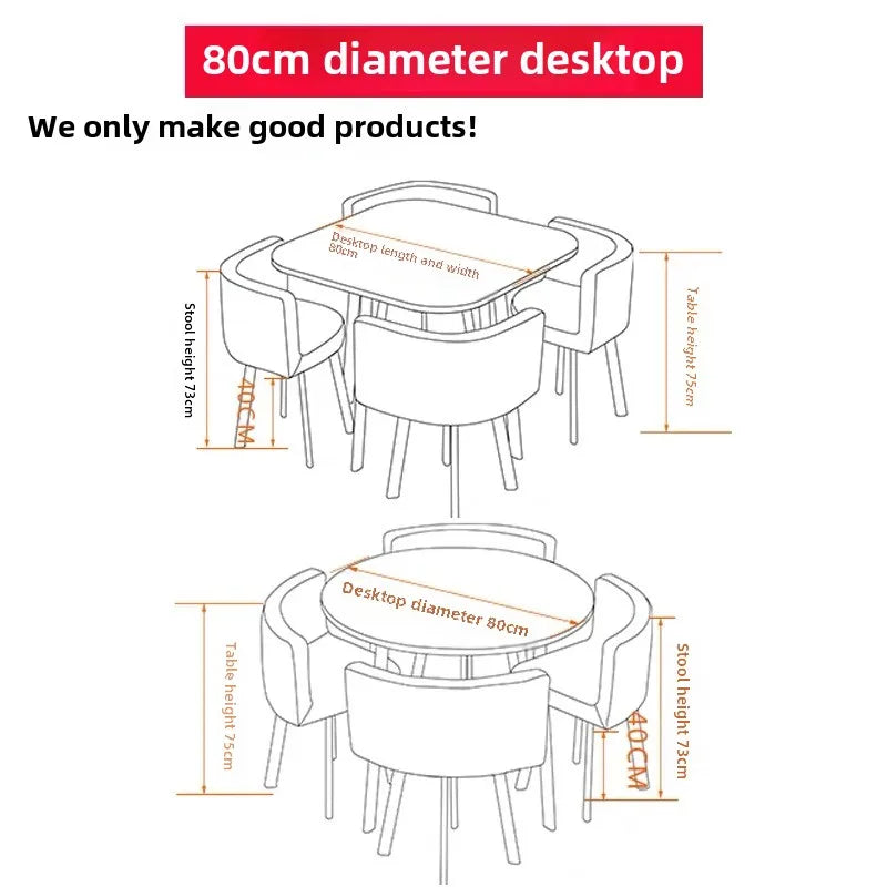 Dining Set Round Table