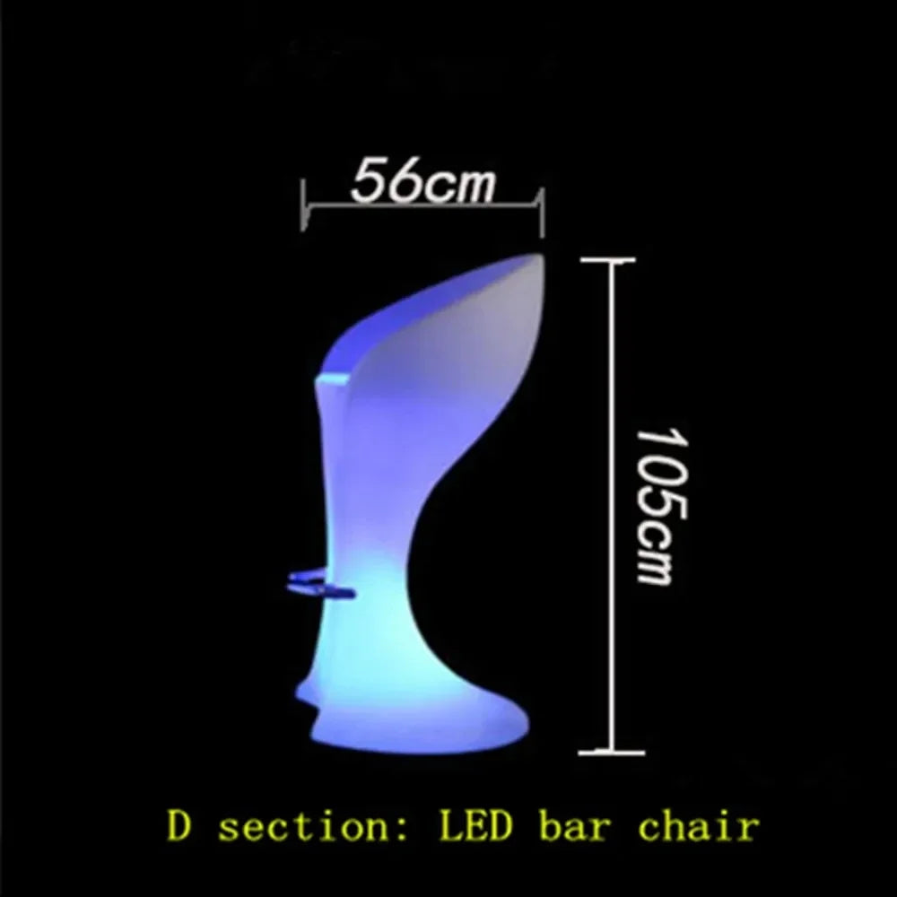 Led Illuminated Cocktail Table