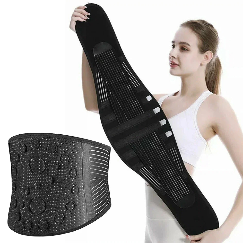 Self-Heating Lumbar Magnet Belt for Pain Relief Sciatica