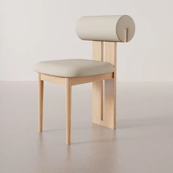 Nordic French Vintage Solid Wood Dining Chair