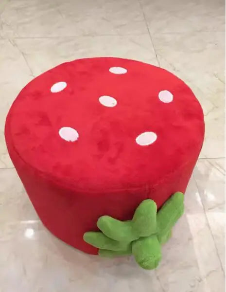 Children's Cute Cartoon Baby Fabric Strawberry Sofa