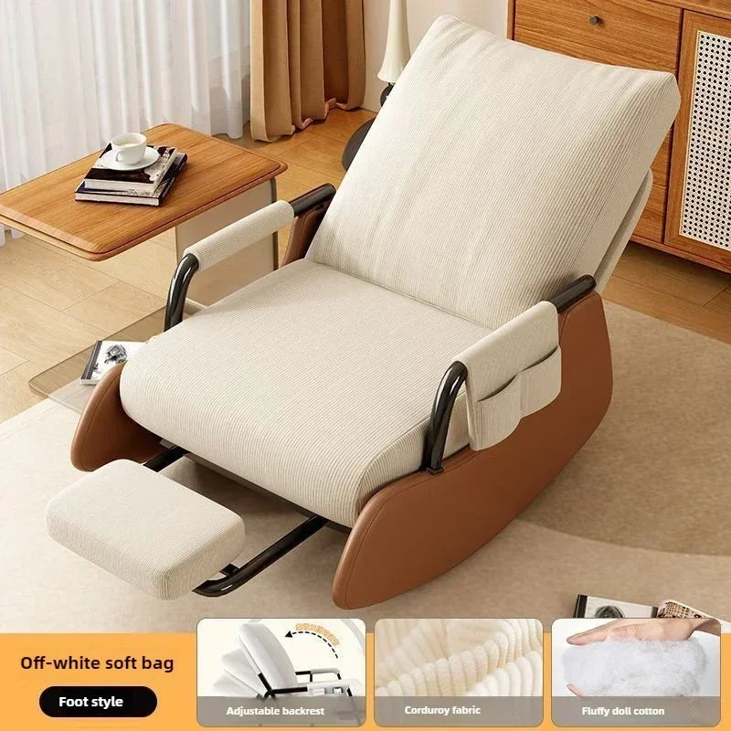 Nordic Style Rocking Reclining Chair