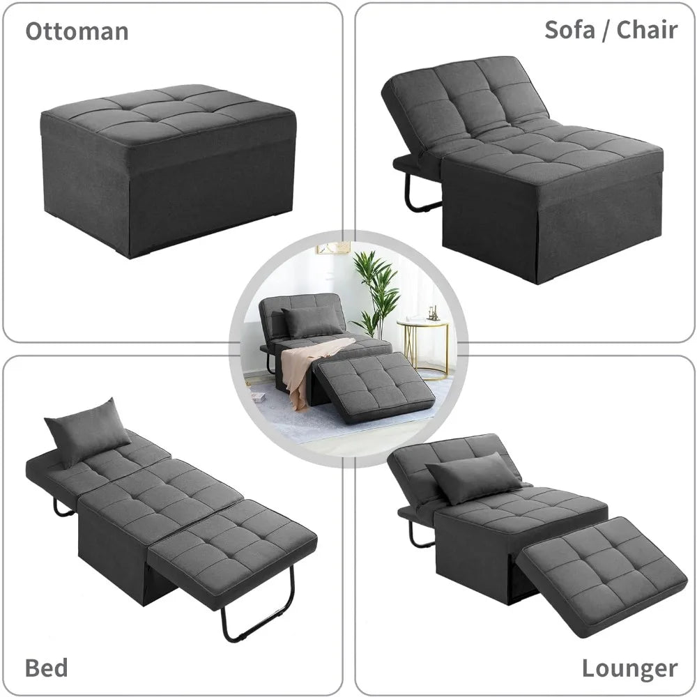 Sofa Bed 4 in 1 Multi-Function Folding Modern Convertible Chair
