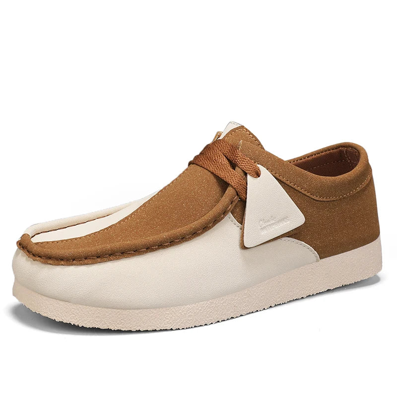 Vintage Suede Comfortable Mens Boat Shoes
