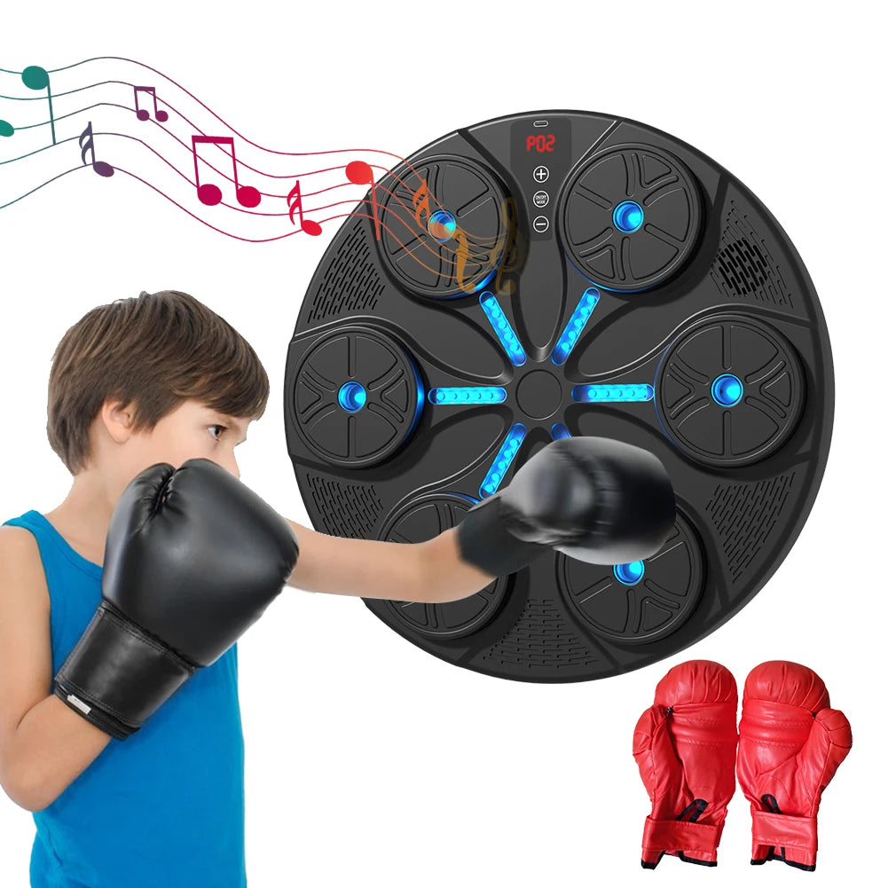 Boxing Reaction Wall Target Adjustable with Gloves