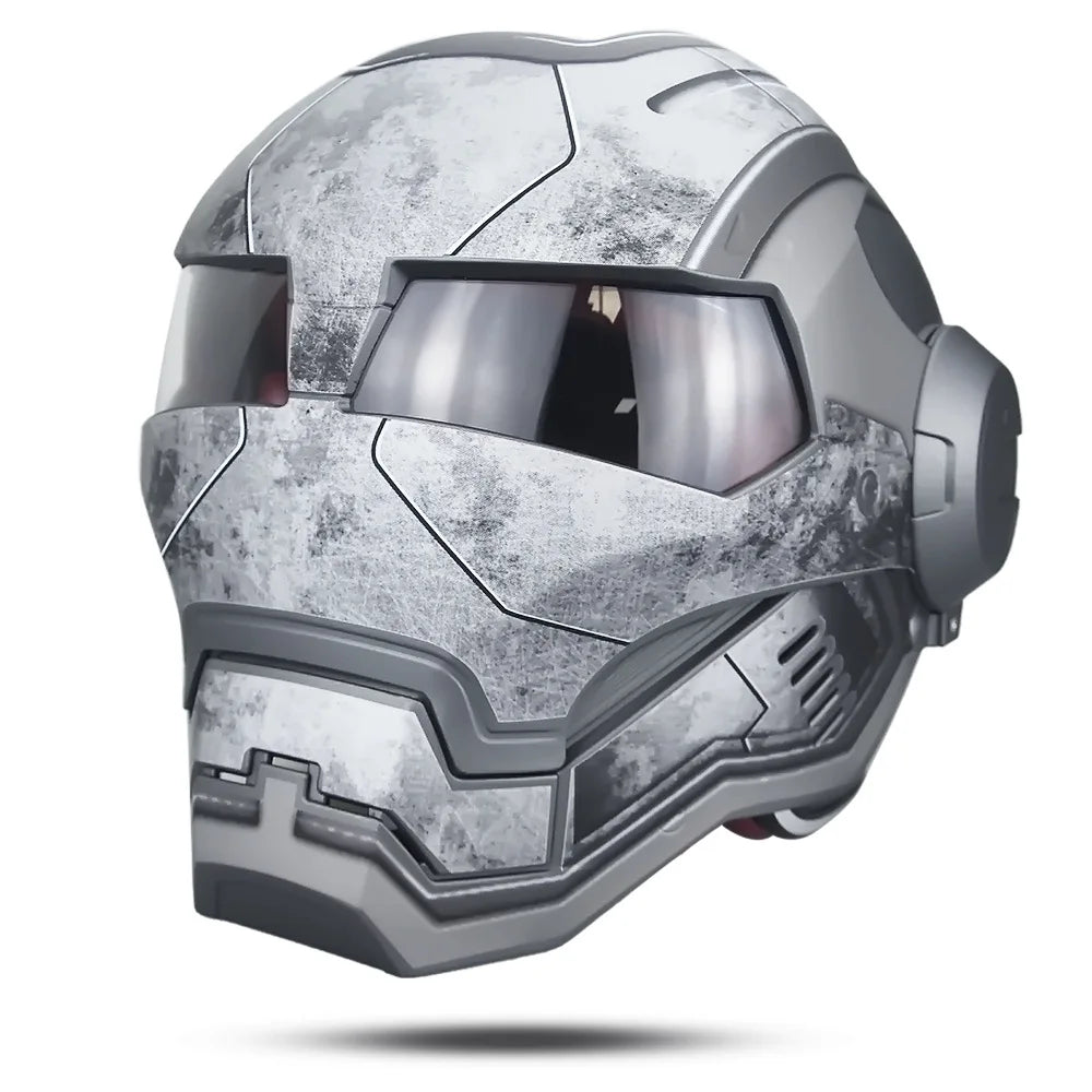 Iron Man Art Flip-up Safety Helmet Accessories